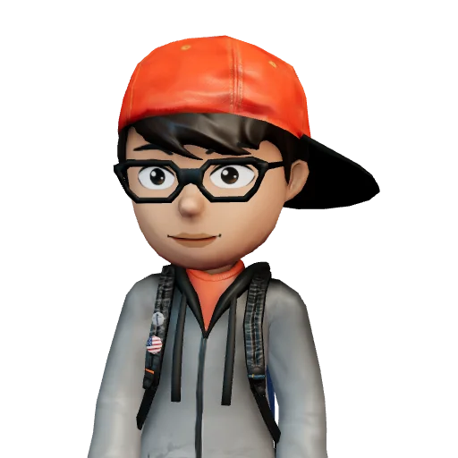 Cap’n Mic character portrait.